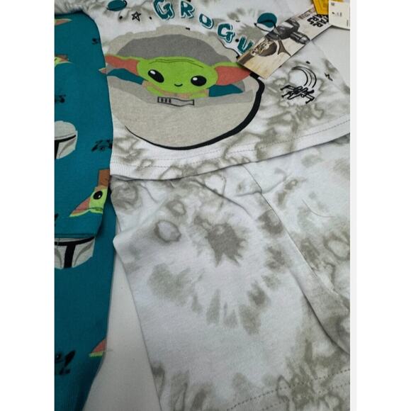 Toddler Boys' (Unisex) 4pc Star Wars Baby Yoda Snug Fit Pajama Set - 18 Months - Picture 5 of 10